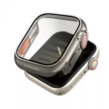 Skinarma Gado Pro Θήκη για Apple Watch 44 mm, Titanium