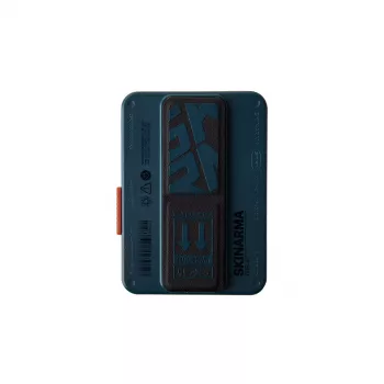 Skinarma Mirage Spunk Θήκη πορτοφόλι με μαγνητικό grip και stand Blue