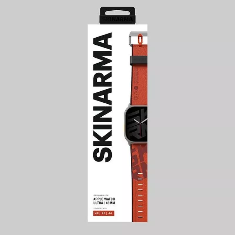 Skinarma Spunk Λουράκι Apple Watch 49mm Orange