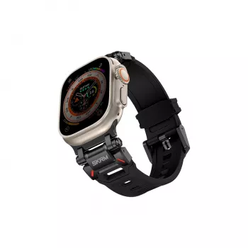 Skinarma Titon Λουράκι Apple Watch Ultra 49mm Μαύρο