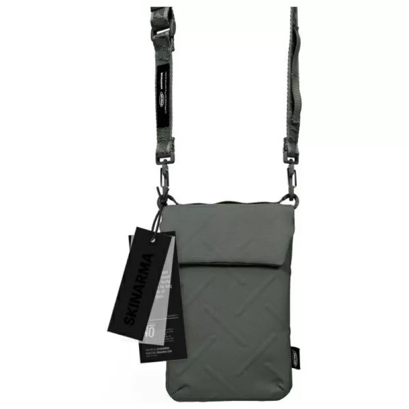 Skinarma Juno Crossbody Θήκη Τηλεφώνου Λαδί
