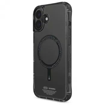 SKINARMA Saido Θήκη για Apple iPhone 16 6,1 ίντσες Μαγνητικής Φόρτισης Μαύρη