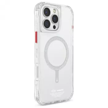 SKINARMA Saido Θήκη για iPhone 16 Pro 6,3 ίντσες Μαγνητικής Φόρτισης Διάφανη