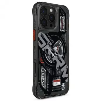Skinarma Ekho Θήκη για iPhone 16 Pro 6,3 ίντσες Μαγνητικής Φόρτισης Μαύρη