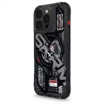 Skinarma Ekho Θήκη για iPhone 16 Pro 6,3 ίντσες Μαγνητικής Φόρτισης Μαύρη