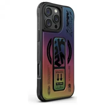 SKINARMA Kira Kobai Θήκη Grip Stand Μαγνητικής Φόρτισης για iPhone 16 Pro 6.3 ιντσών Hologram