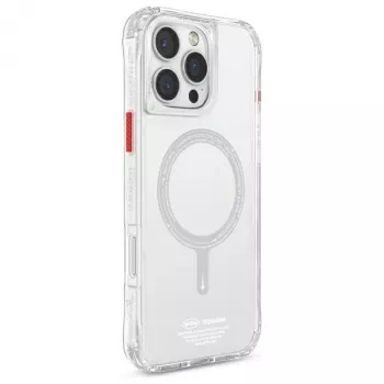 SKINARMA Saido Θήκη Μαγνητικής Φόρτισης για iPhone 16 Pro Max 6,9 ίντσες Διάφανη