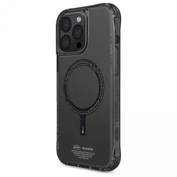 Skinarma Saido Θήκη για iPhone 16 Pro Max 6,9 ίντσες, μαγνητική φόρτιση, Μαύρη
