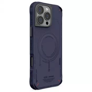 SKINARMA Mecha Θήκη για iPhone 16 Pro 6,3 ίντσες Μαγνητικής Φόρτισης Navy