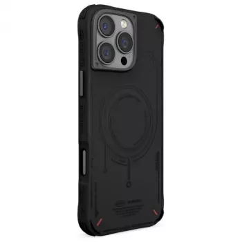 SKINARMA Mecha Θήκη για Apple iPhone 16 Pro Max 6,9 ίντσες Μαγνητικής Φόρτισης Μαύρη
