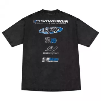 Skinarma Asphalt T-Shirt L Μαύρο