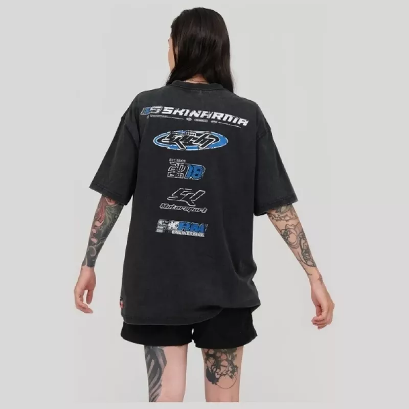 Skinarma Asphalt T-Shirt XL Μαύρο