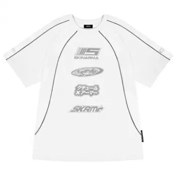Skinarma Delta M Λευκό T-Shirt