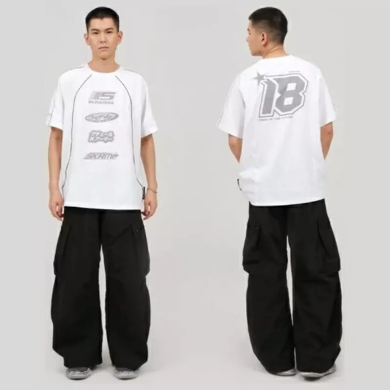 Skinarma Delta M Λευκό T-Shirt