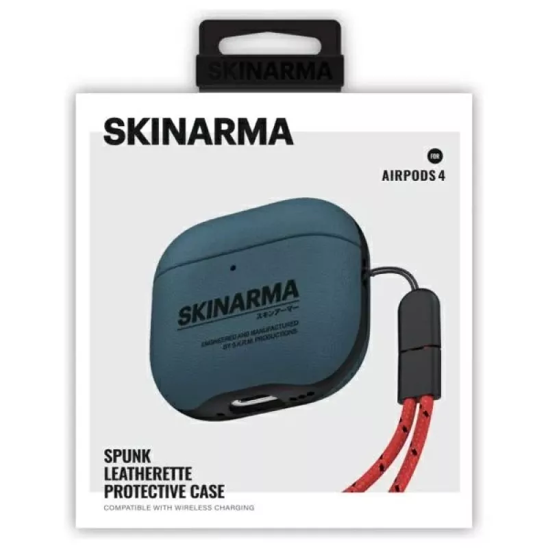 Skinarma Spunk Θήκη για AirPods 4, Μπλε