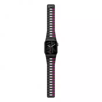 Skinarma Gemini Strap για Apple Watch 42/41/40 mm Midnight