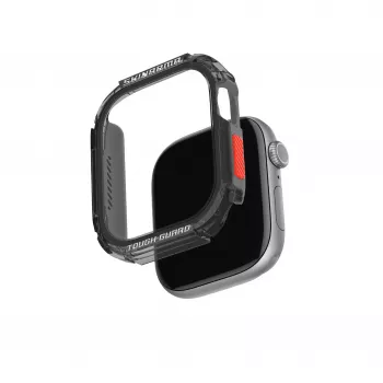 SKINARMA Atom Προστατευτική Θήκη Bumper για Apple Watch 46mm - Smoky