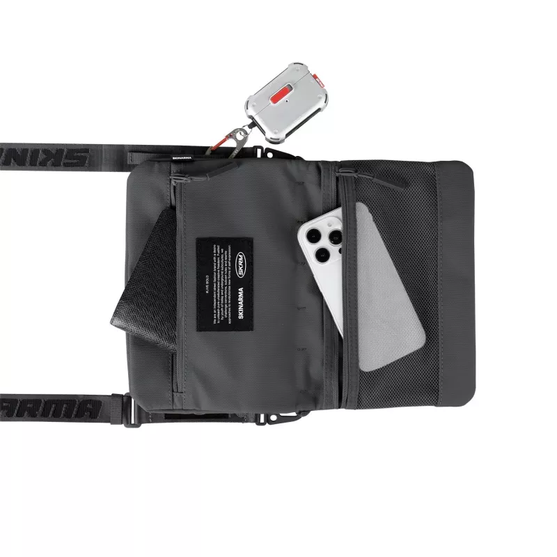 Skinarma Juno Crossbody Τσάντα Dark Grey