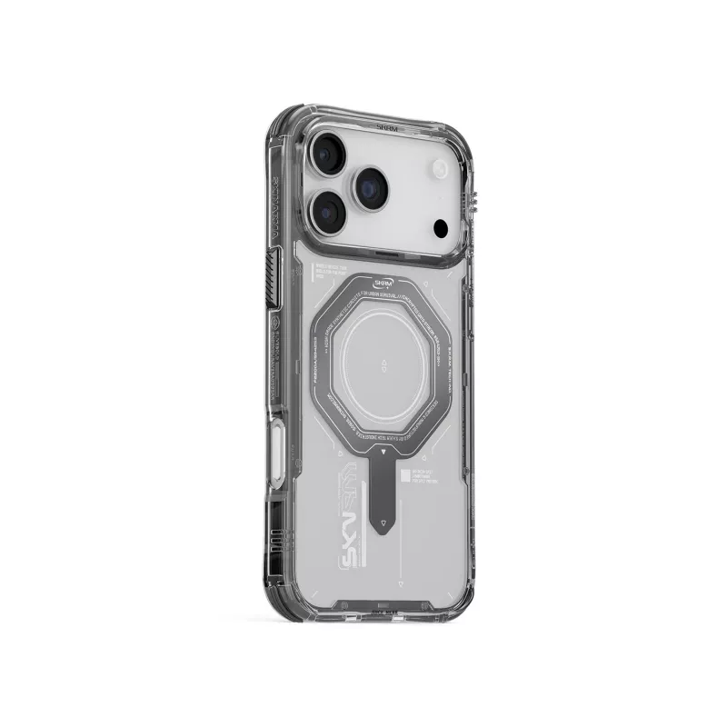 Skinarma Magma Θήκη για iPhone 17 Pro Magnetic Charging Graphite