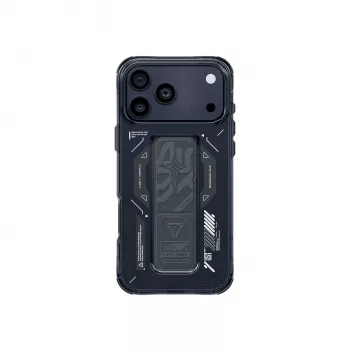 SKINARMA Helio Θήκη για iPhone 17 Pro Magnetic Charging + Grip Stand Graphite