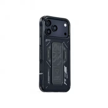 SKINARMA Helio Θήκη για iPhone 17 Pro Magnetic Charging + Grip Stand Graphite