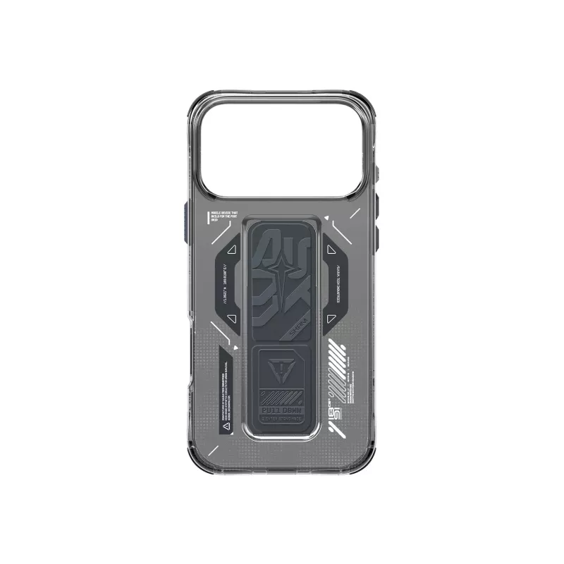 SKINARMA Helio Θήκη για iPhone 17 Pro Magnetic Charging + Grip Stand Graphite