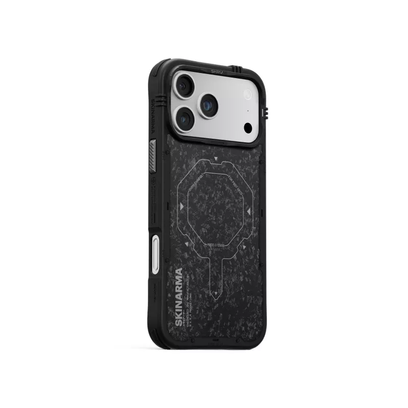 Skinarma Vektor θήκη MagSafe για iPhone 17 Pro, Onyx Black