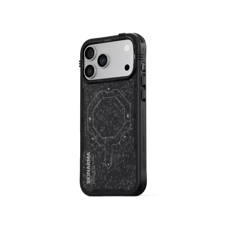 Skinarma Vektor θήκη MagSafe για iPhone 17 Pro, Onyx Black