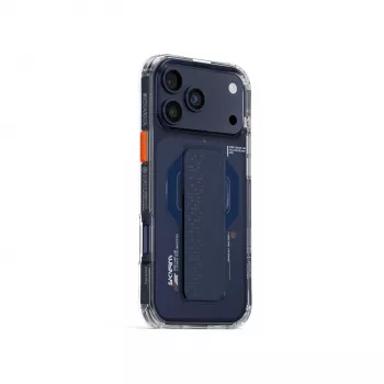 Skinarma Haxa Θήκη Μαγνητικής Φόρτισης + Grip Stand για Apple iPhone 17 Pro Max, Μπλε