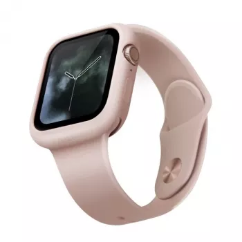 UNIQ Lino Θήκη Apple Watch για Series 4/5/6/SE/SE3 44mm - Blush Pink