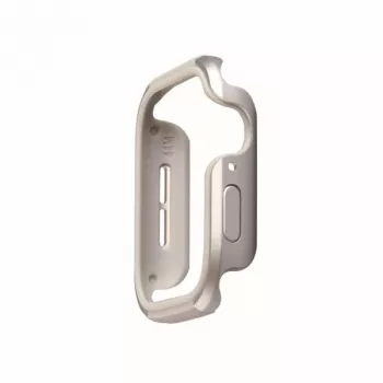 UNIQ Valencia Θήκη για Apple Watch Series 4/5/6/SE/SE3 40mm - Titanium Silver