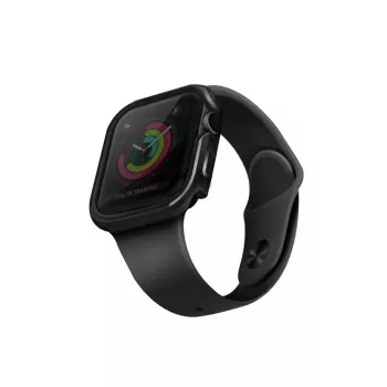 UNIQ Valencia Θήκη Apple Watch Series 4/5/6/SE/SE3 40mm Gunmetal Grey