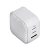 UNIQ Verge Pro 66W GaN φορτιστής τοίχου USB-C Cloud White