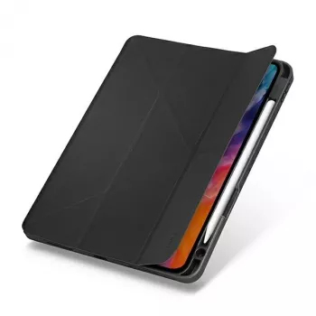 UNIQ Transforma Rigor Θήκη Folio για iPad Air 10,9 ιντσών (4./5. Γενιά) - Ανθρακί με αντιμικροβιακή επικάλυψη