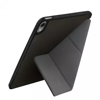 UNIQ Transforma Rigor Θήκη Folio για iPad Air 10,9 ιντσών (4./5. Γενιά) - Ανθρακί με αντιμικροβιακή επικάλυψη