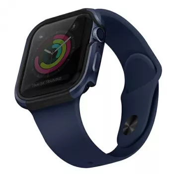 UNIQ Valencia Προστατευτική Θήκη για Apple Watch Series 4/5/6/SE/SE3 40mm - Atlantic Blue