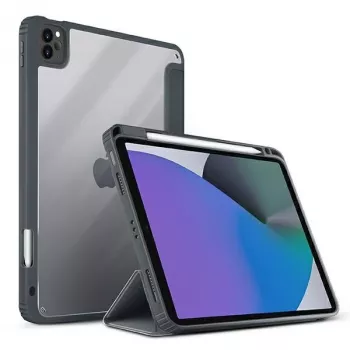 UNIQ Moven Θήκη για iPad Pro 11 (2021/2020) και iPad Air 10.9 (2022/2020) με αντιμικροβιακή προστασία - Ανθρακί