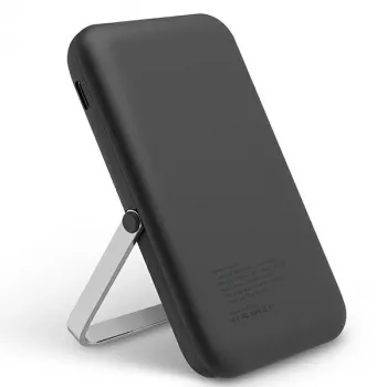 UNIQ Powerbank Hoveo 5000mAh USB-C 20W PD Fast Charge Ασύρματο Μαγνητικό Charcoal Grey