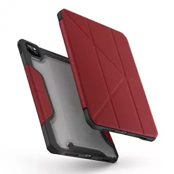 UNIQ Trexa Θήκη για iPad Pro 11 ιντσών 2021/2020 και iPad Air 10,9 ιντσών 2022/2020, αντιμικροβιακή, Κόκκινο