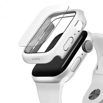 UNIQ Nautic Προστατευτική Θήκη για Apple Watch Series 4/5/6/SE/SE3 44mm Λευκό
