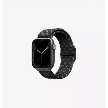 UNIQ Aspen Πλεκτό Λουράκι Solo Loop για Apple Watch 38/40/41mm Series 1-9/SE/SE2/SE3 - Citrus Pink