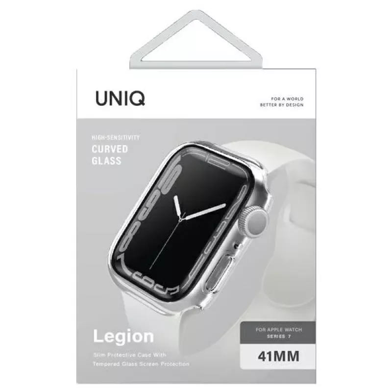 UNIQ Legion Θήκη για Apple Watch Series 7/8/9 41mm Clear