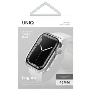 UNIQ Legion Θήκη για Apple Watch Series 7/8/9 45mm Διάφανη