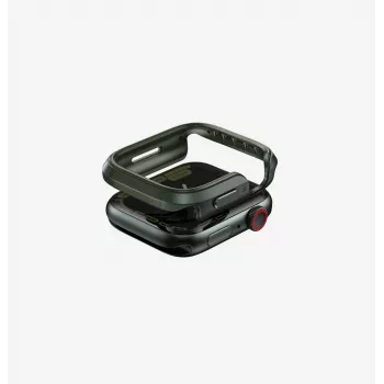 UNIQ Valencia Θήκη για Apple Watch Series 4/5/6/7/8/9/SE/SE2/SE3 45/44mm Πράσινο