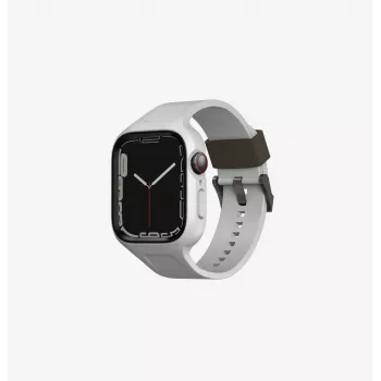 UNIQ Monos 2in1 Λουράκι Apple Watch με Θήκη Series 4/5/6/7/8/9/SE/SE2/SE3 44/45mm Marineblau
