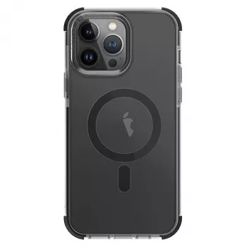 UNIQ Combat Θήκη για iPhone 14 Pro 6,1 ίντσες MagClick Charging Concrete Charcoal