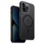 UNIQ Combat Θήκη για iPhone 14 Pro Max 6,7 ίντσες Magclick Charging Concrete Charcoal