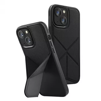 UNIQ Transforma Θήκη για iPhone 14 Plus / 15 Plus 6,7 inch Magclick Charging Ebony Black
