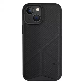 UNIQ Transforma Θήκη για iPhone 14 Plus / 15 Plus 6,7 inch Magclick Charging Ebony Black