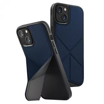 UNIQ Transforma Folio Θήκη για iPhone 14 Plus / 15 Plus 6,7 inch Magclick Φόρτιση Ηλεκτρικό Μπλε